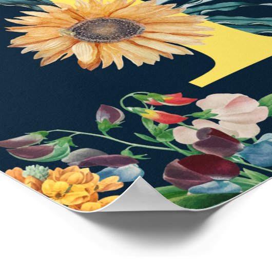 Monogram ポスター (角)