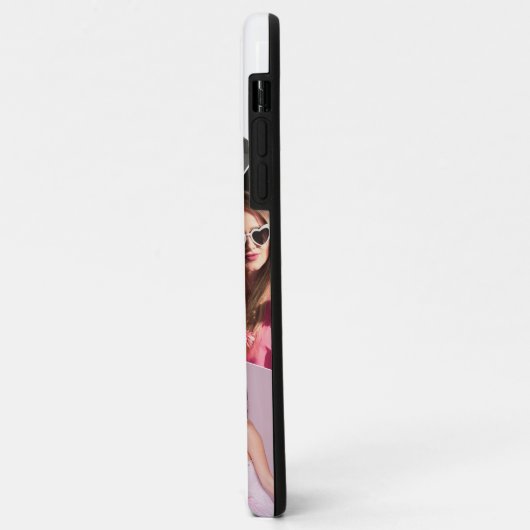 Monogram 6-Photo Collage Teal iPhone Case Case-Mate iPhoneケース (裏面/左)