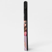 Monogram 6-Photo Collage Teal iPhone Case Case-Mate iPhoneケース (裏面/左)