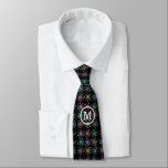 Monogram Atomic Structure Pattern Science ネクタイ<br><div class="desc">Personalise the monogram to create a cool,  trendy and fun science inspired tie designed as a gift for all scientists,  science teachers,  science students,  in short any science geek in your life (and that includes you)! Designed by Science Geekness© at http://www.zazzle.com/sciencegeekness*</div>