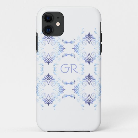 Monogram.Baroqueの要素 Case-Mate iPhoneケース (裏面)