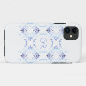 Monogram.Baroqueの要素 Case-Mate iPhoneケース (裏面(横))