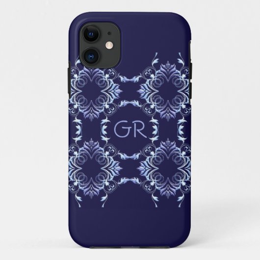 Monogram.Baroqueの要素 Case-Mate iPhoneケース (裏面)