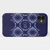 Monogram.Baroqueの要素 Case-Mate iPhoneケース (裏面(横))