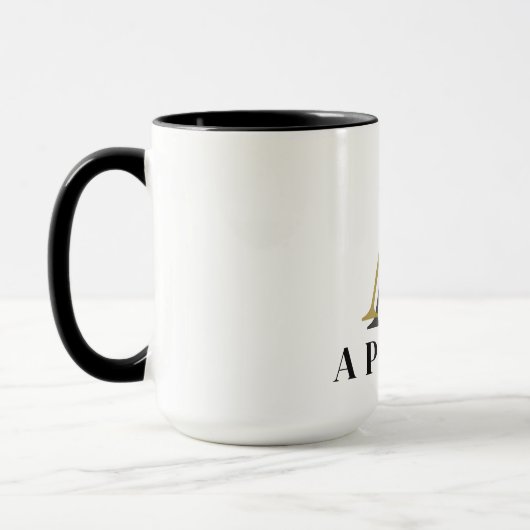 Monogram Bearded Dragon Custom Photo Mug マグカップ (左)