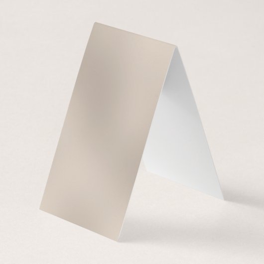 Monogram Browny Beige Black Manager Business Card 名刺 (裏面)