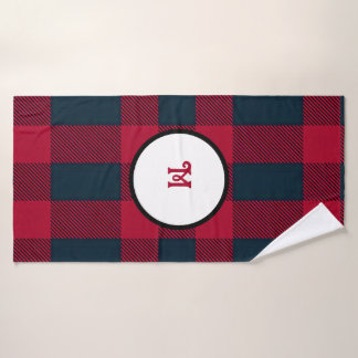 Monogram buffalo plaid Towel バスタオルセット