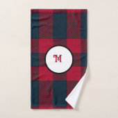 Monogram buffalo plaid Towel バスタオルセット (ハンドタオル)