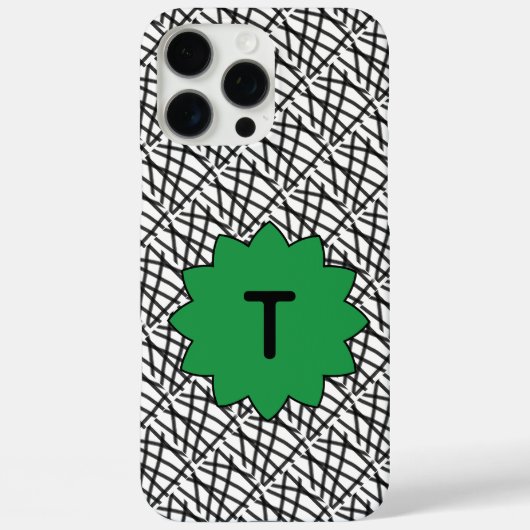 Monogram Case-Mate iPhoneケース (裏面)