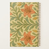 Monogram classic botanical Willam Kraft background プランナー手帳 (裏面)