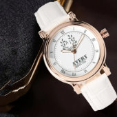  Monogram couple names Botanical Elegant 腕時計