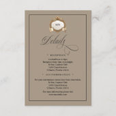 Monogram Creat QR Code Enclosure Card エンクロージャーカード (正面)