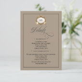 Monogram Creat QR Code Enclosure Card エンクロージャーカード (スタンド正面)