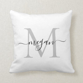 Monogram Cushion - Add your Name クッション