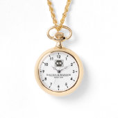  Monogram  Custom Couple Names – Elegant gift 腕時計 (正面)