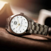  Monogram  Custom Couple Names – Elegant gift 腕時計