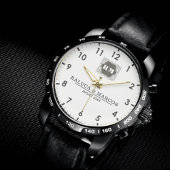  Monogram  Custom Couple Names – Elegant gift 腕時計