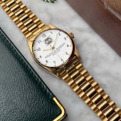  Monogram  Custom Couple Names – Elegant gift 腕時計