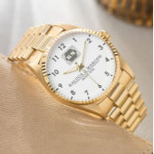 Monogram Custom Couple Names – Elegant gift 腕時計