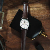 Monogram Custom Couple Names – Elegant gift 腕時計