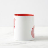 Monogram Custom Letter and Name マグカップ (中央)