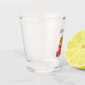 Monogram cute strawberry kawaii ショットグラス (左)