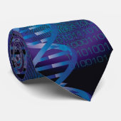 Monogram DNA Fingerprint Medical Science ネクタイ (ロール)
