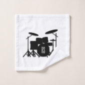 Monogram Drum Set バスタオルセット (ウォッシュタオル)