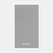 Monogram Elegant Modern 25th Anniversary Party (正面)