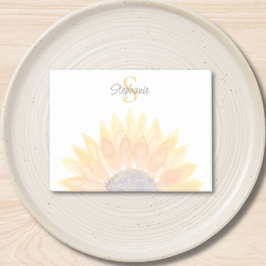 Monogram Floral ポストイット