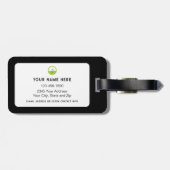 Monogram Funny Golf Saying Bag Personalized ラゲッジタグ (裏面横)