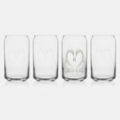 Monogram Glassware Set Drinkware ガラス缶 (裏面)