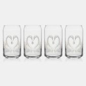 Monogram Glassware Set Drinkware ガラス缶 (正面)