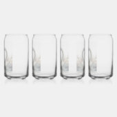 Monogram Glassware Set Drinkware ガラス缶 (左)