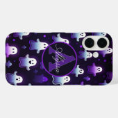 Monogram Glowing Ghosts in the Night Case-Mate iPhoneケース (裏面 (横))