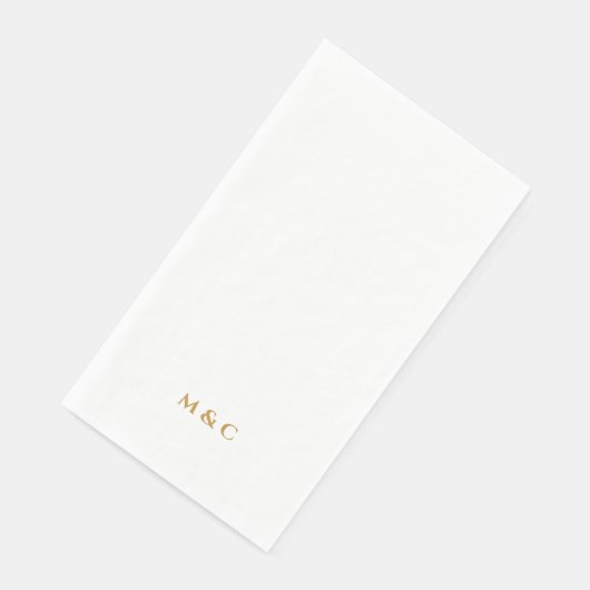 Monogram Gold 50th Wedding Anniversary Party (コーナー)