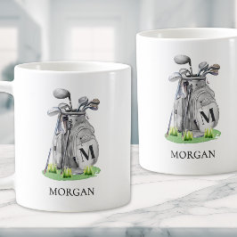 Monogram Golf Bag コーヒーマグカップ