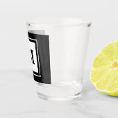 Monogram Groomsmanまたは花婿介添人提案 ショットグラス (右)