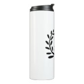 MONOGRAM GROOMSMAN年の日付名のギフトを追加 タンブラー (回転左)