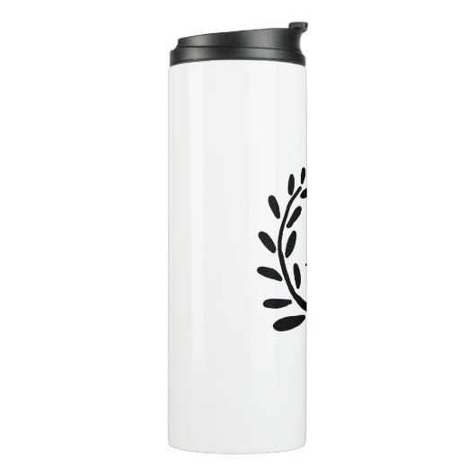 MONOGRAM GROOMSMAN年の日付名のギフトを追加 タンブラー (回転左)