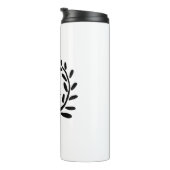 MONOGRAM GROOMSMAN年の日付名のギフトを追加 タンブラー (回転右)