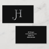 Monogram H名刺 名刺 (正面/裏面)