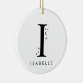 Monogram I Celestial Name  セラミックオーナメント (右)