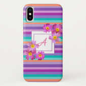 Monogram iApple iPhone X,ほとんど存在しない Case-Mate iPhoneケース (裏面)
