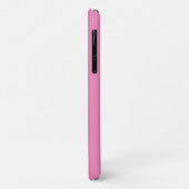Monogram Initials Minimal Simple Pink Modern Case-Mate iPhoneケース (裏面/左)