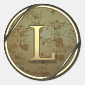 monogram_l ラウンドシール (正面)