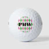 Monogram Ladies League Golf Ball ゴルフボール (正面)
