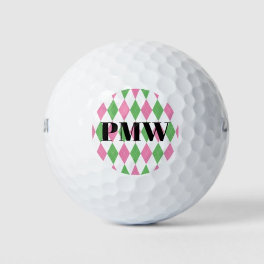 Monogram Ladies League Golf Ball ゴルフボール (正面)