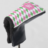 Monogram Ladies League Golf Head Cover ゴルフヘッドカバー (3/4 正面)
