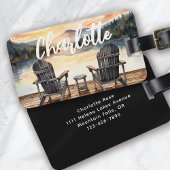 Monogram Lake Travel ラゲッジタグ